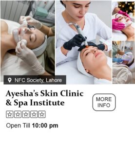 Professional hair styling service at the best salon in NFC Lahore