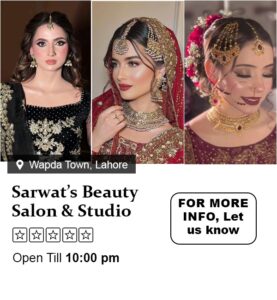 Best salon in Wapda Town Lahore providing professional beauty and hair services