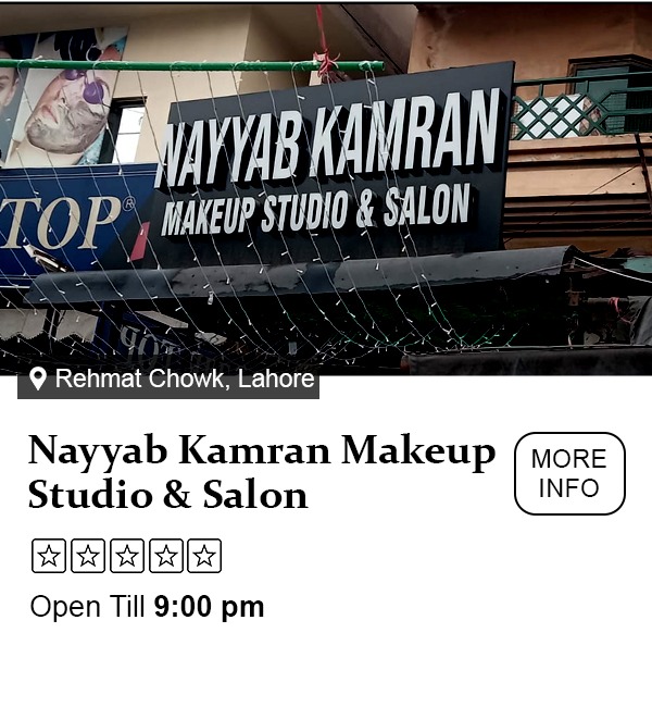 Bridal makeup services at top salons in NFC Lahore